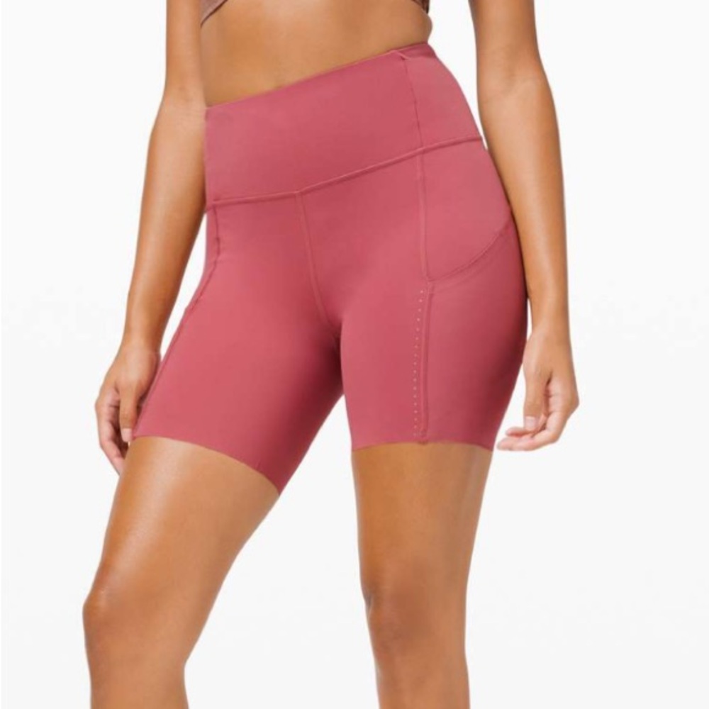 Lululemon Fast and Free High Rise Short 6" Elite